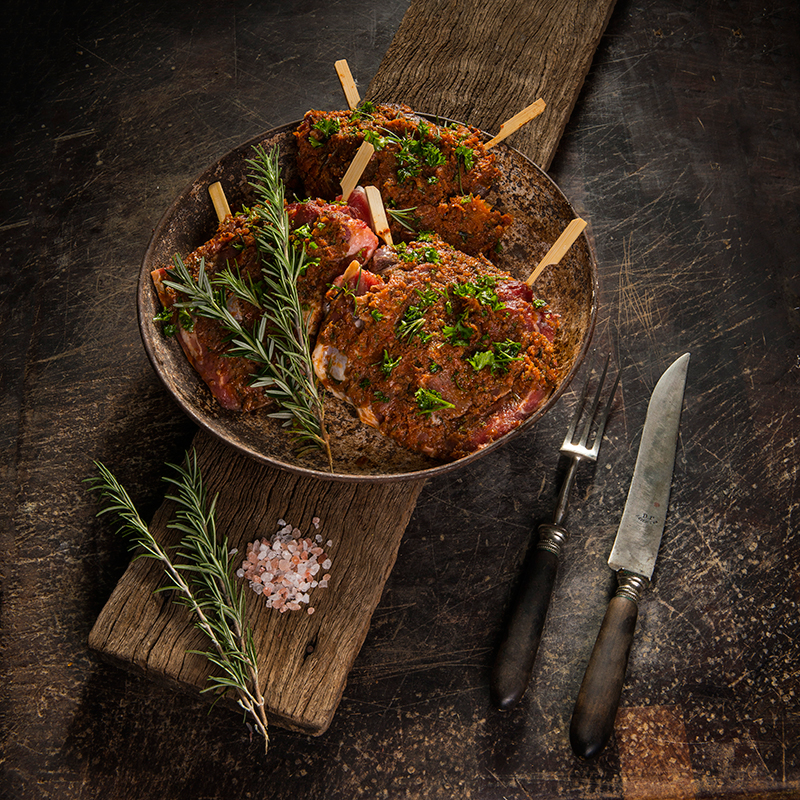 Alstonville Quality Meats Marinated Butterflied Lamb Rump Boneless 500g